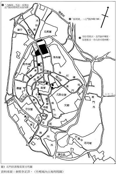 竹塹三大粵閩家族（姜朝鳳(姜勝智、姜秀鑾)、鄭用錫、林汝梅)