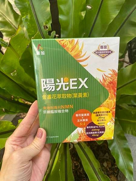 晶亮開箱／醫加陽光視界金盞花萃取物