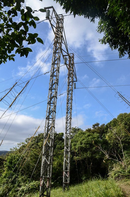 “楓港-九鵬線081輸電線路”輸電塔