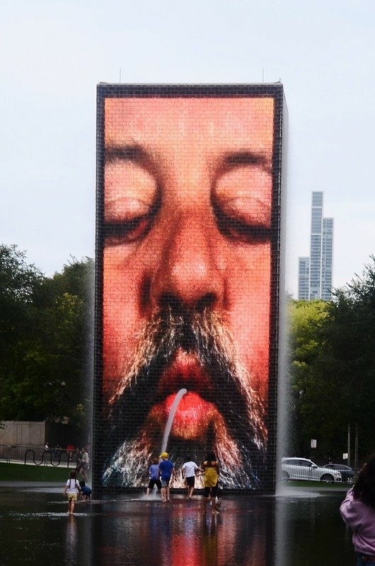 Crown Fountain, Millennium Park, Chicago  (12)