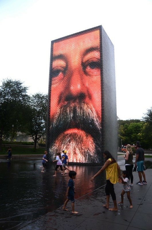 Crown Fountain, Millennium Park, Chicago  (3)