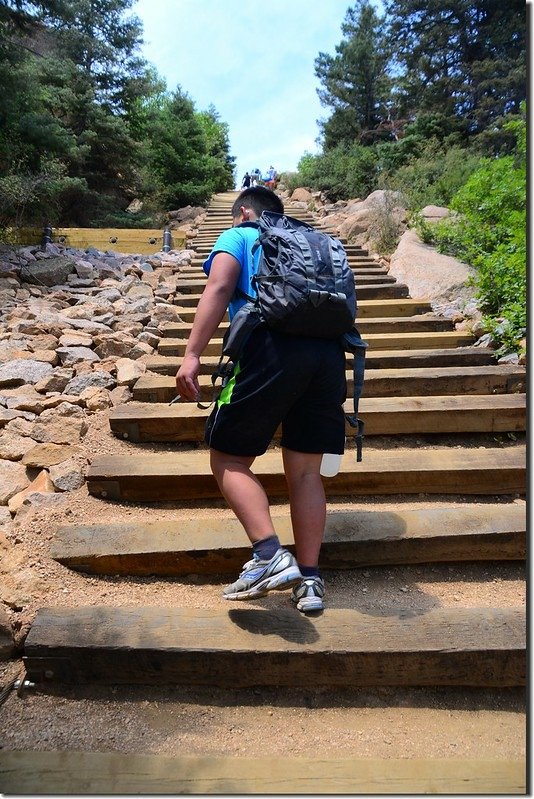 Jacob on his way up to the top of the incline (6)