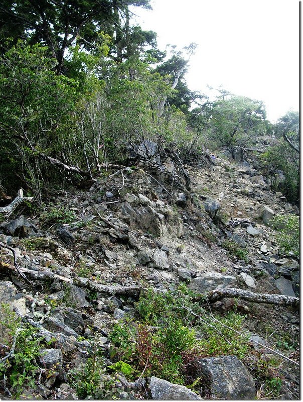 斯拉巴庫山坍方地形