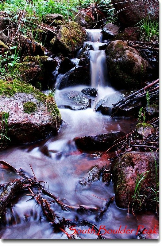 Cascade along the trail 1