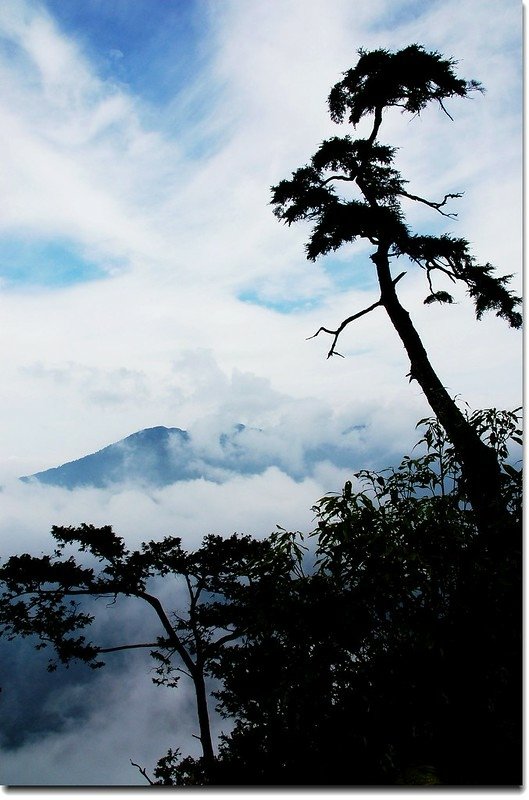 南插天山(From 夫山山腰)