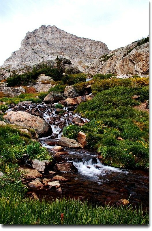 Cascade above Lake Isabelle 8