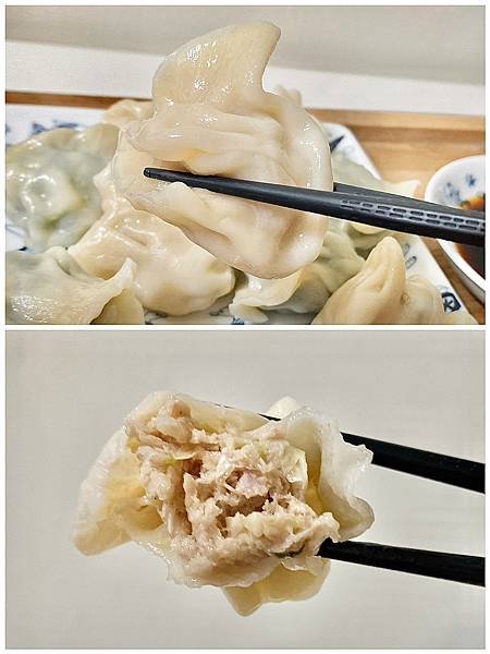 【開箱】在地板橋美食。宅配美食冷凍水餃推薦。飽滿多汁料實在的免沾醬手工水餃 － 阿得師食品館（皇后手工水餃高麗菜 / 韭菜）