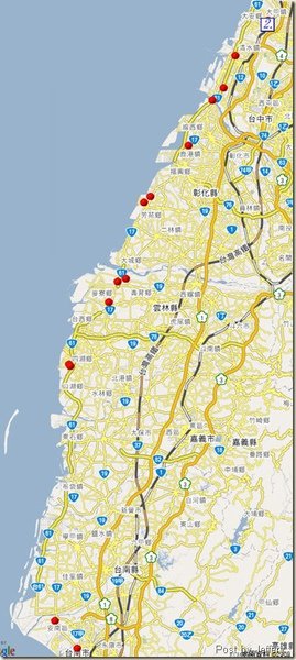 第2天環島軌跡圖