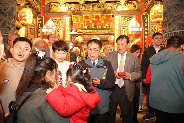 鹿耳門天后宮《年夜祭》登場 黃偉哲祈願國運昌隆市民安康