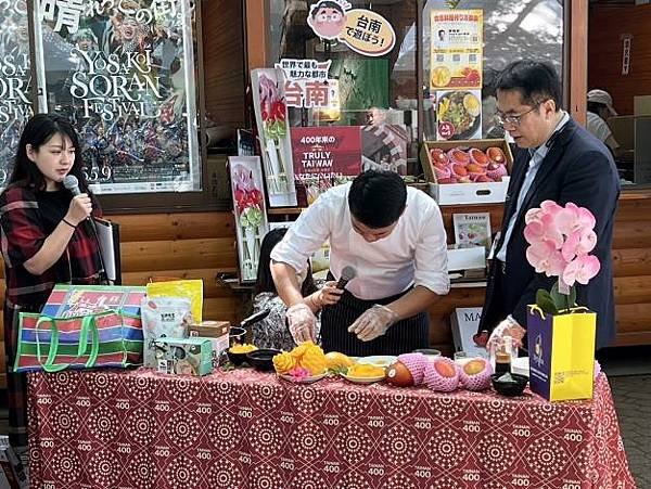 行銷台南馬不停蹄 黃偉哲登 YOSAKOI 索朗祭 台南芒果