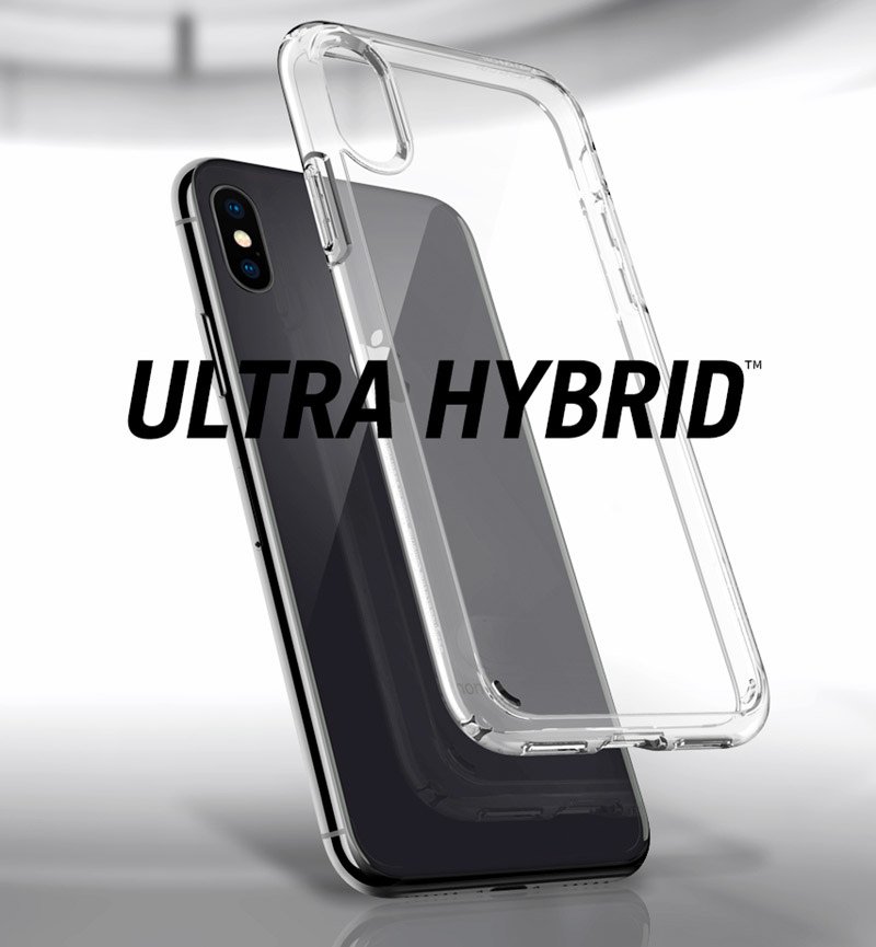 【Spigen SGP】Ultra Hybrid 透明防刮背蓋空壓手機殼 for iPhone X