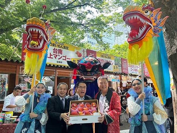 行銷台南馬不停蹄 黃偉哲登 YOSAKOI 索朗祭 台南芒果