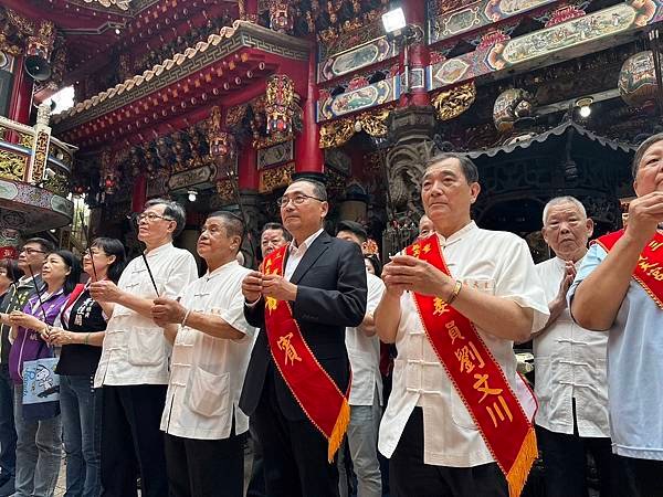 新北市政府 侯友宜市長、 劉和然、朱惕之、陳純敬副市長、邱敬