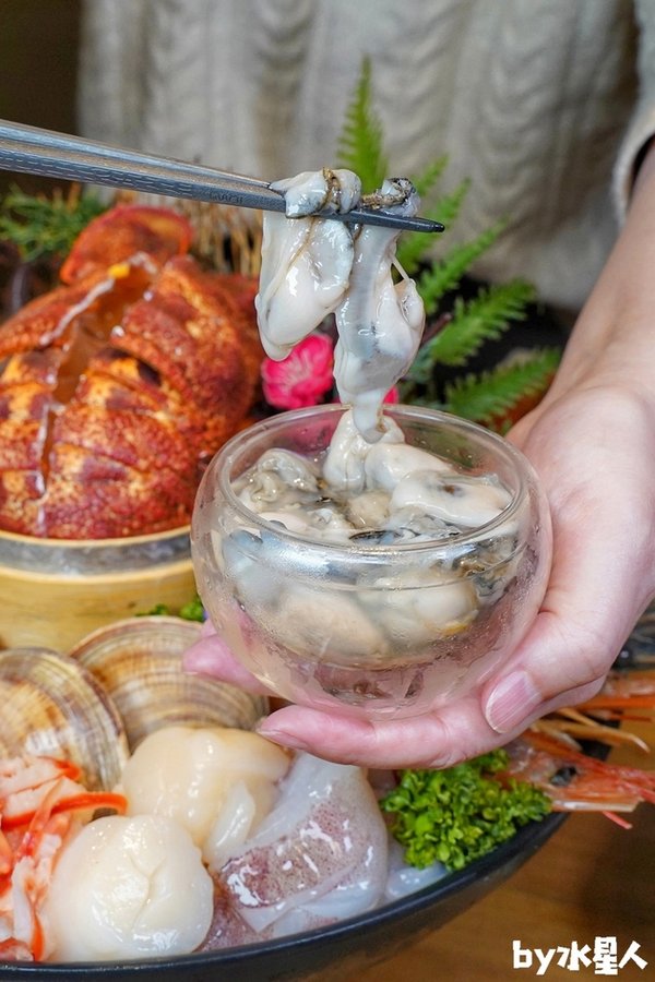 水森水產：台中海鮮鍋物日式料理，現點現撈活體海鮮，活體製作生