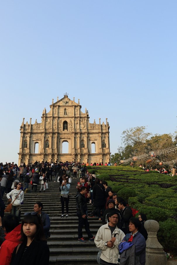 大三巴牌坊 (聖保祿大教堂遺址,Ruínas da Antiga Catedral de São Paulo)