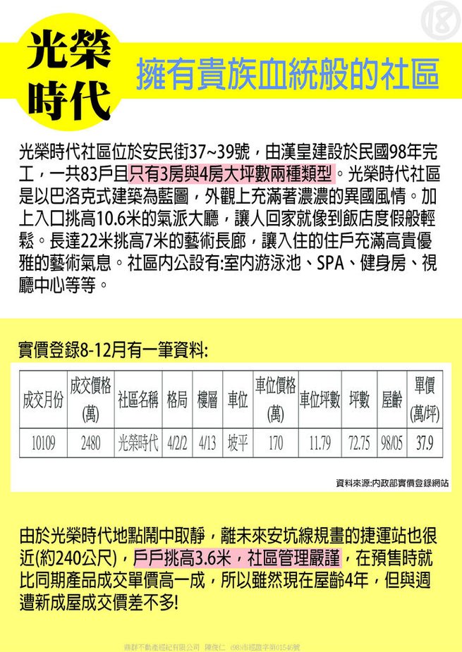 擁有貴族血統般的社區 光榮時代-18
