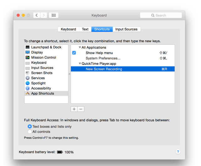 custom-shortcut