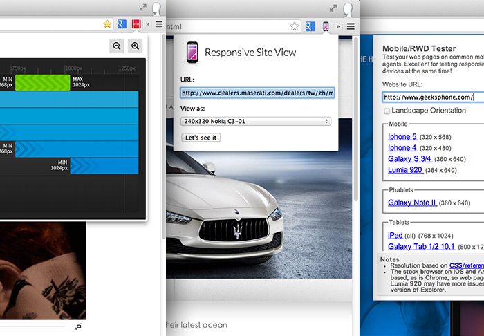 梅問題－Chrome外掛－網設必備的三套RWD自適應網頁檢測工具