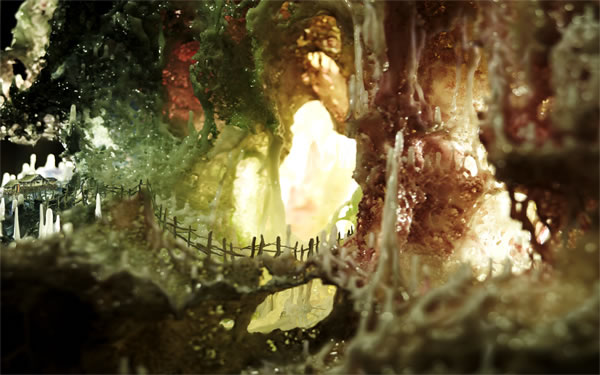 義雲高大師(第三世多杰羌佛)作品-仙山去處JPG