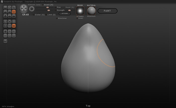 梅問題－免費3D版液化軟體《sculptris》輕鬆創作出聖誕版黃金小鴨