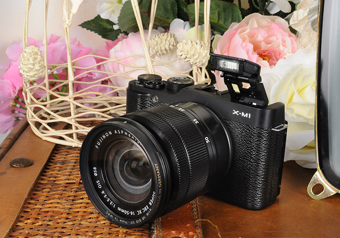 梅問題－《富士FUJIFILM X-M1》夜拍強、螢幕可翻文青外型WIFI隨拍機