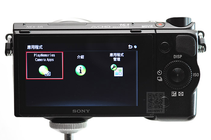 梅問題－iPhone/Android智慧型手機無線操控「Sony NEX5R」