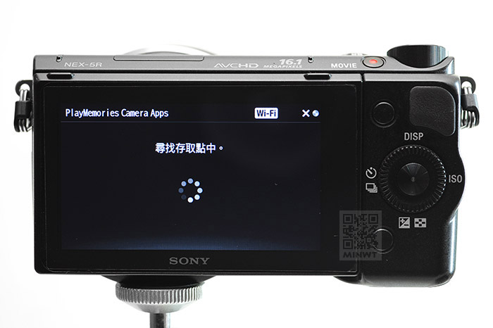 梅問題－iPhone/Android智慧型手機無線操控「Sony NEX5R」