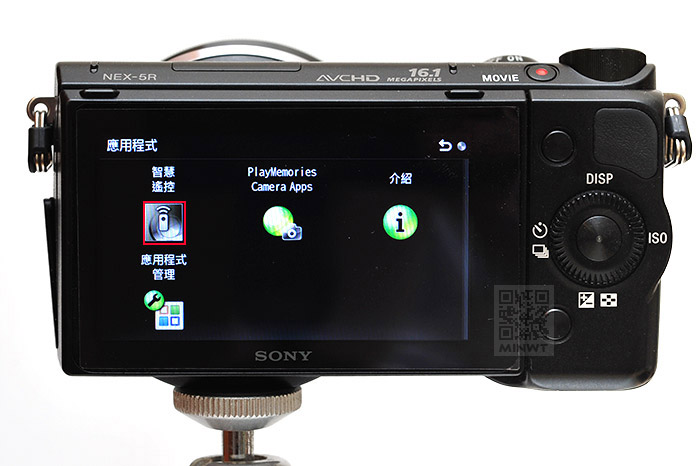 梅問題－iPhone/Android智慧型手機無線操控「Sony NEX5R」