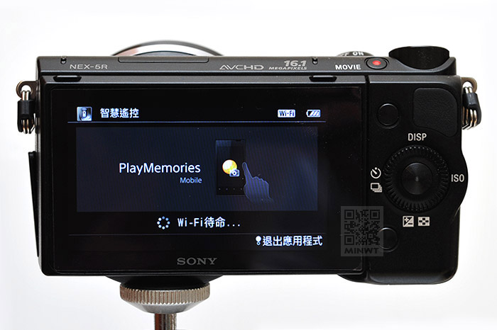 梅問題－iPhone/Android智慧型手機無線操控「Sony NEX5R」