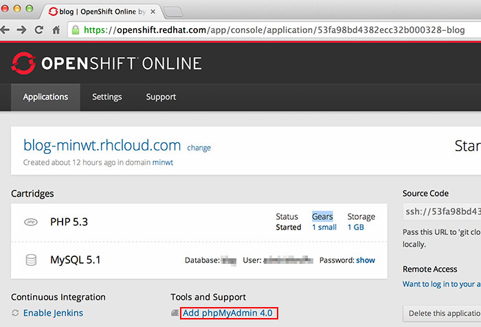 梅問題－《OPENSHIFT》免費無限流雲端主機並可綁定網域