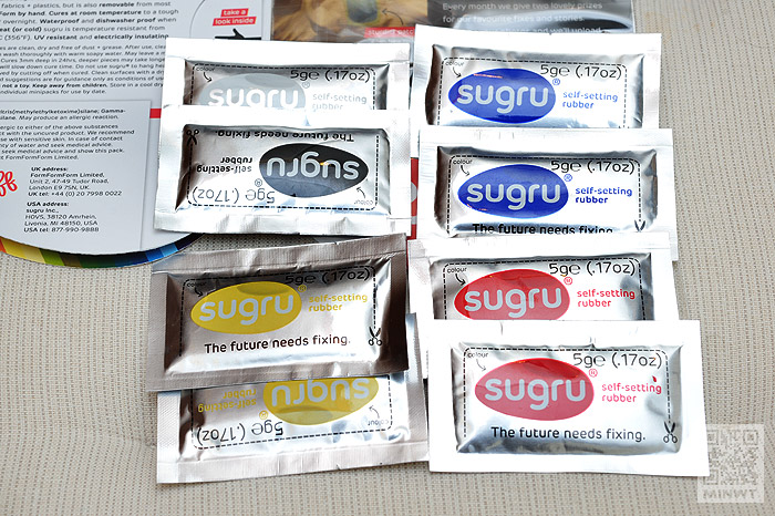 梅問題－《Sugru》可黏接可塑型的多功能神奇黏土