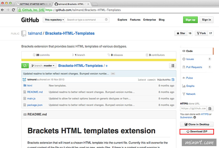 梅問題－Adobe推出免費好用的網頁編輯器《Brackets》 