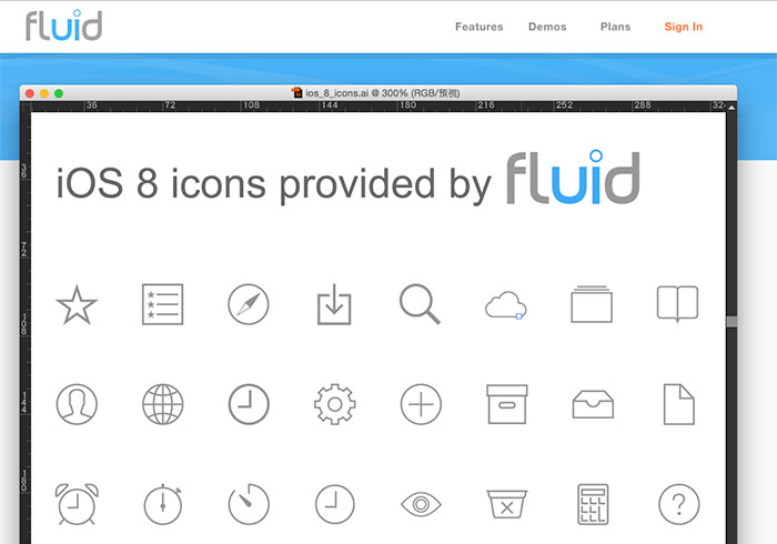 梅問題－網設必備《Fluid》iOS/Android扁平圖示下載