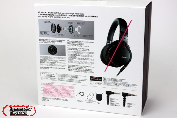  SONY MDR 1A 耳罩式高解析耳機 評測，也能變身耳麥使用