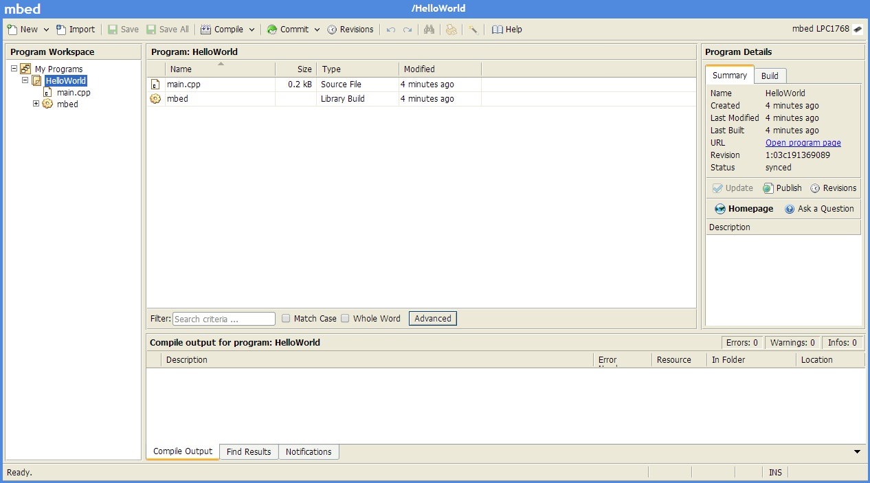 mbed IDE
