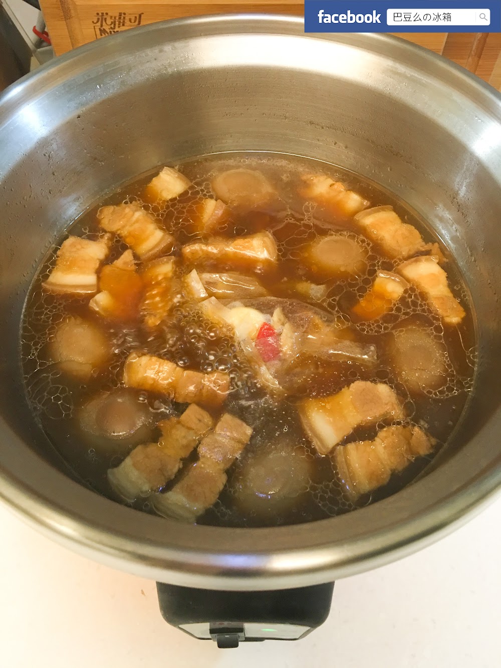 啤酒滷肉-電鍋食譜--小太陽316不銹鋼分離式萬用電鍋(TR-1688)