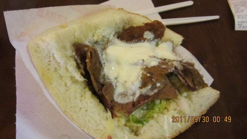 Sabinki附近的埃及Kebab