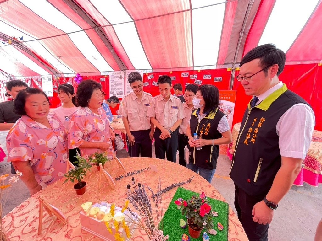 113年臺南市將軍區公所替代役役男參與公益服務長照計畫成果展