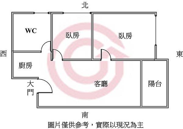 高鐵首購全新2房格局圖