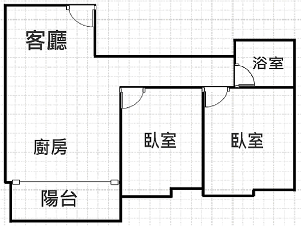 格局圖