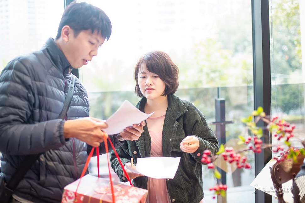 高雄老新台菜婚攝!~肇&amp;純結婚證婚紀錄~