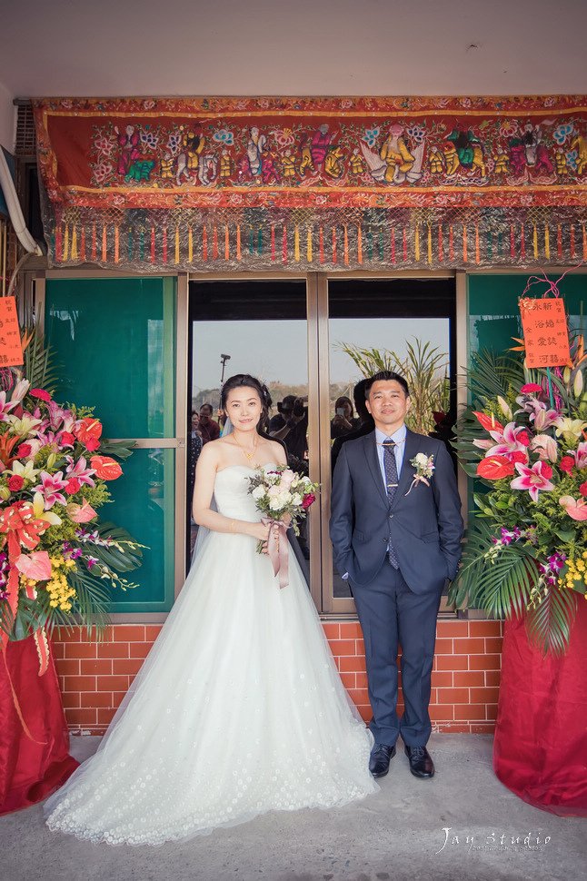 白棚歐式棚流水席婚禮~炫育&amp;孟娜結婚