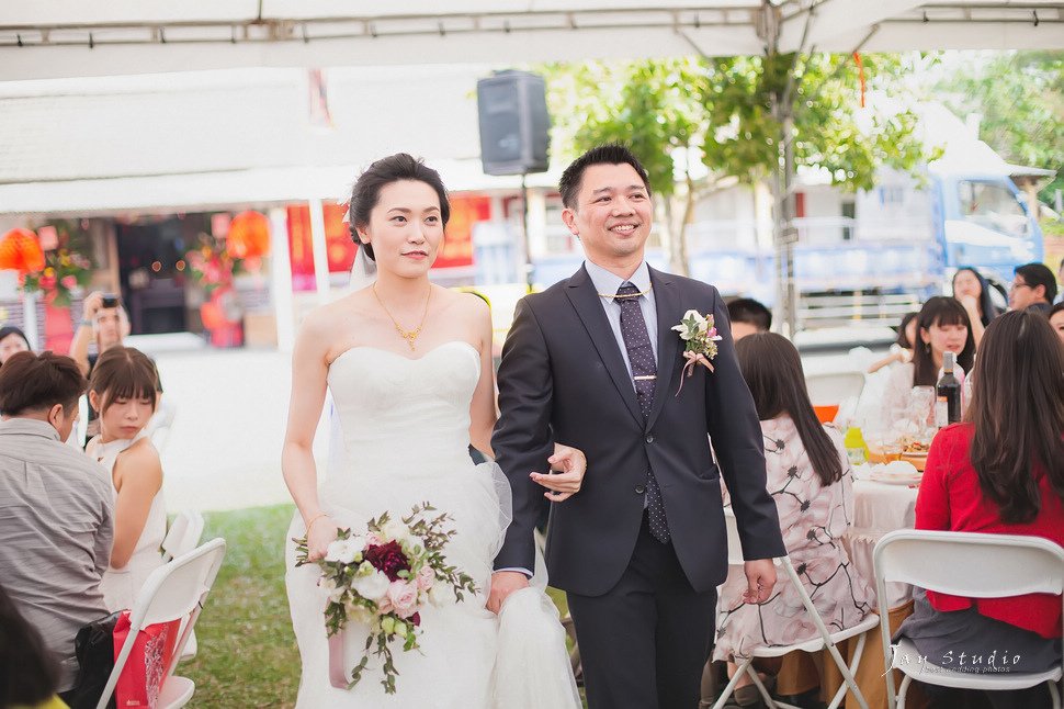 白棚歐式棚流水席婚禮~炫育&amp;孟娜結婚
