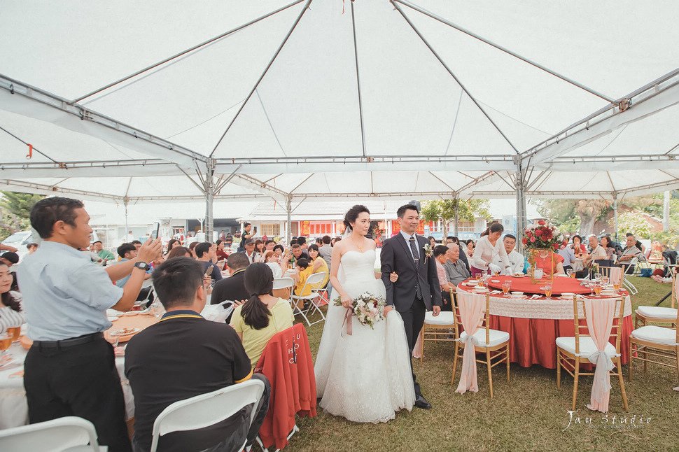 白棚歐式棚流水席婚禮~炫育&amp;孟娜結婚