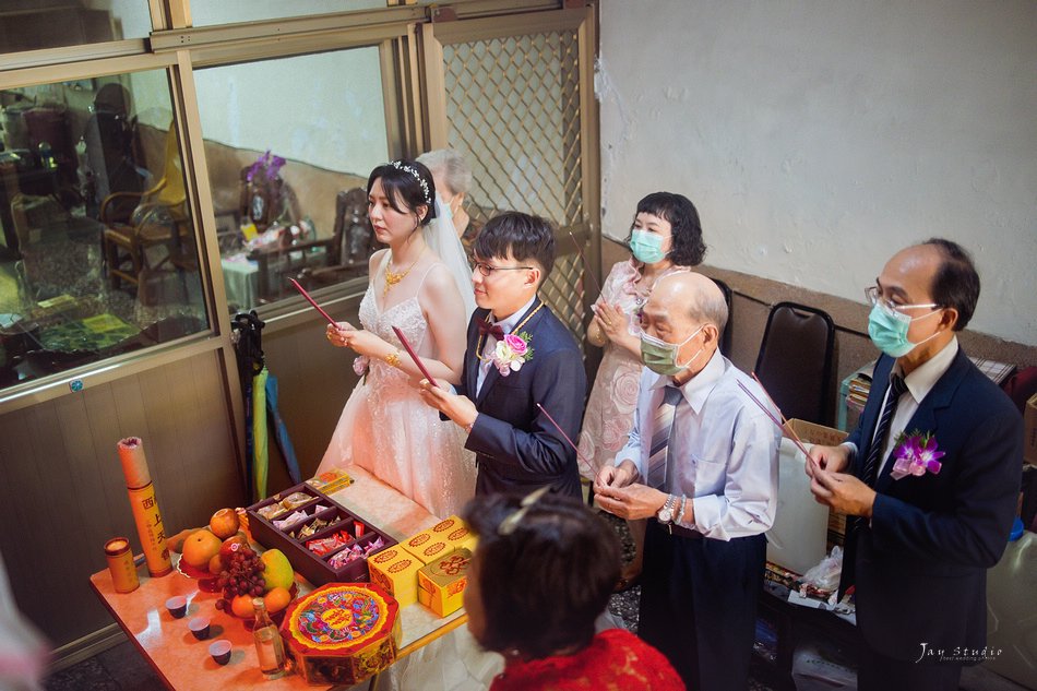 漢來大飯店~杰霖&amp;孟汝 結婚~高雄婚攝