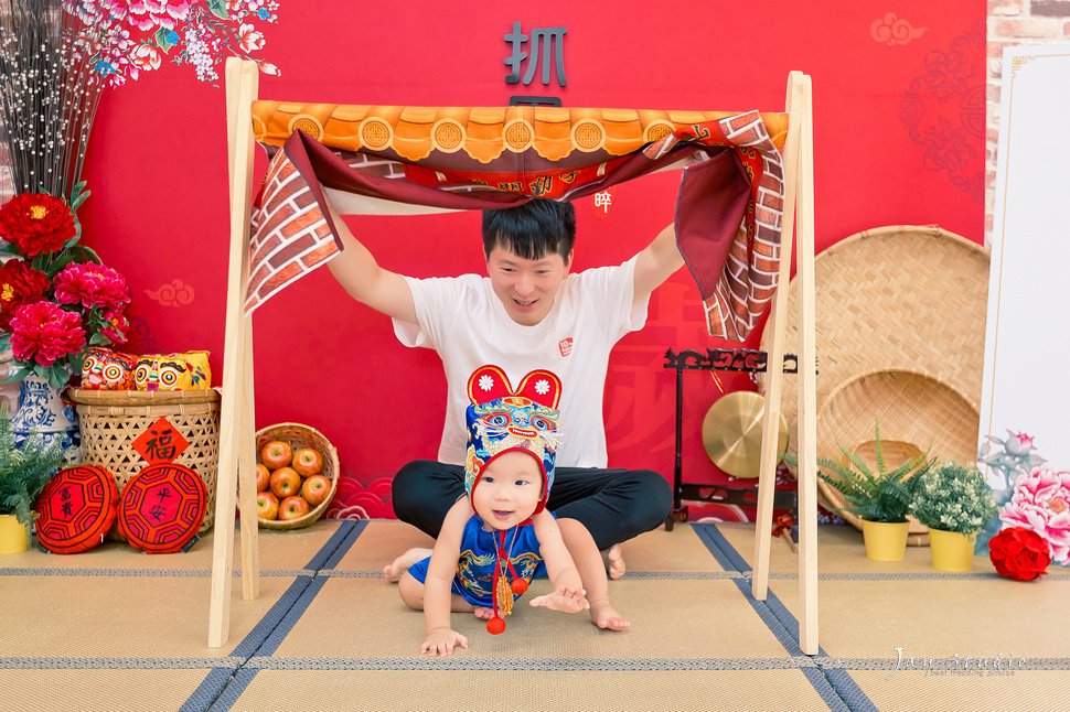 翊樂抓周紀錄~高雄抓周攝影~小咪寶抓周攝影工作室