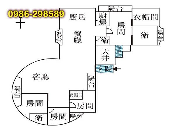 迦南美地景觀四房雙平車【#東區大樓】