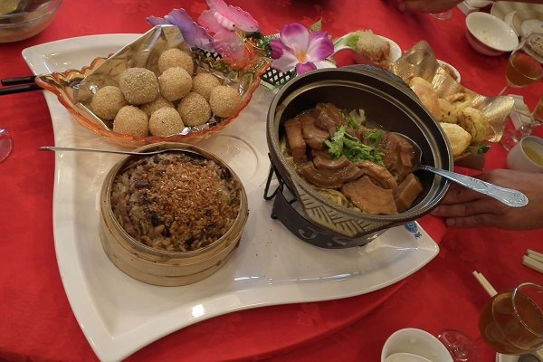 東坡肉+油飯+芝麻球