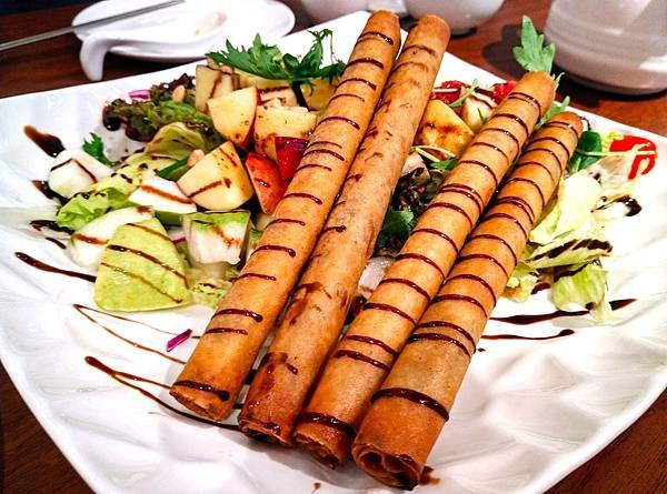 台中市美食-漢來蔬食廣三店(姪女婚宴)