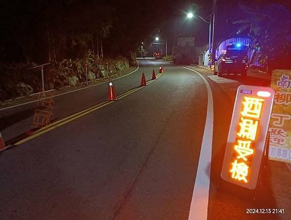 白河警綿密稽查取締改裝噪音車 守護山道行車安全與安寧